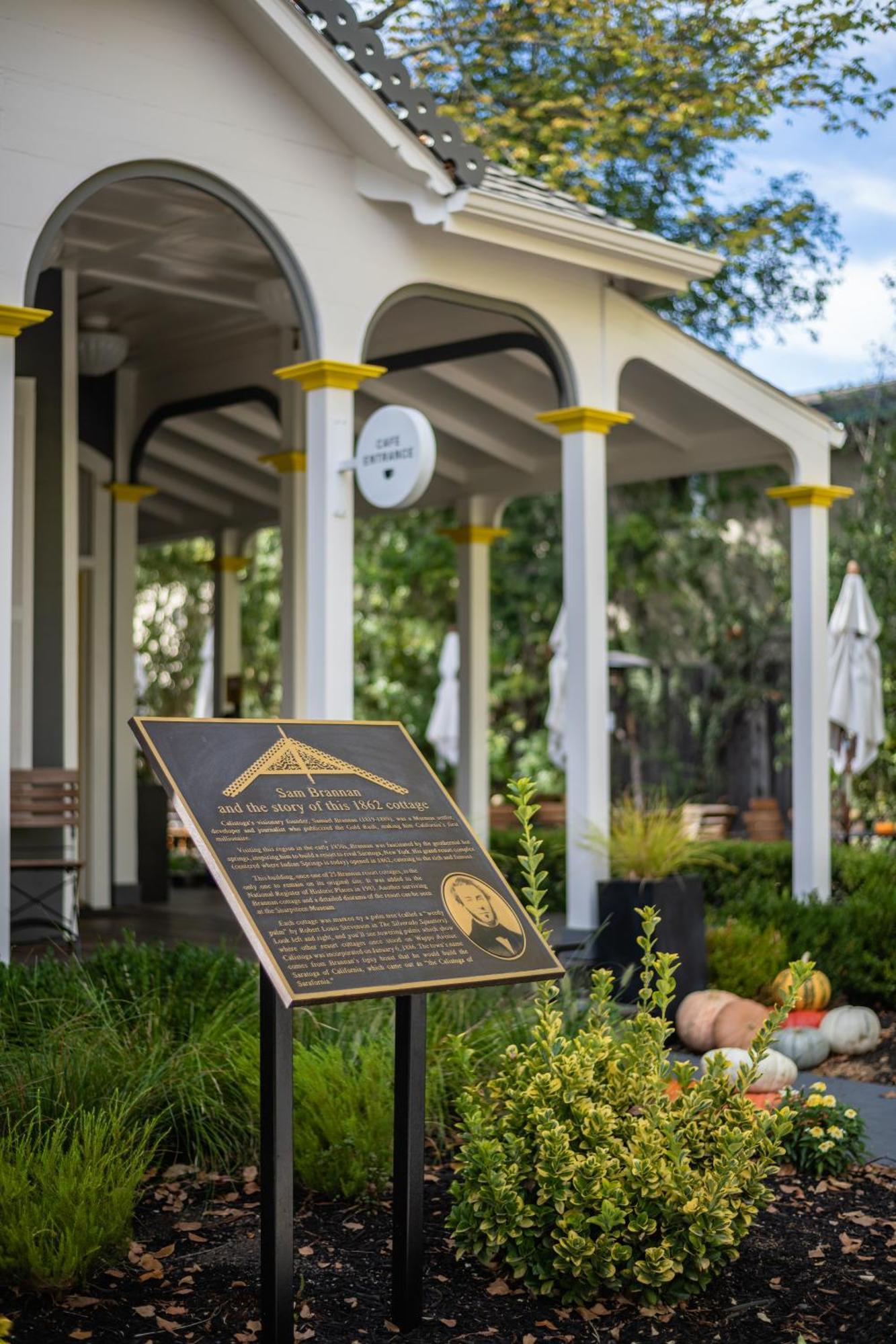 Brannan Cottage Inn Calistoga Esterno foto